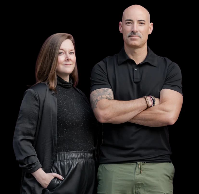 Nora DiNuzzo and Eric Brown